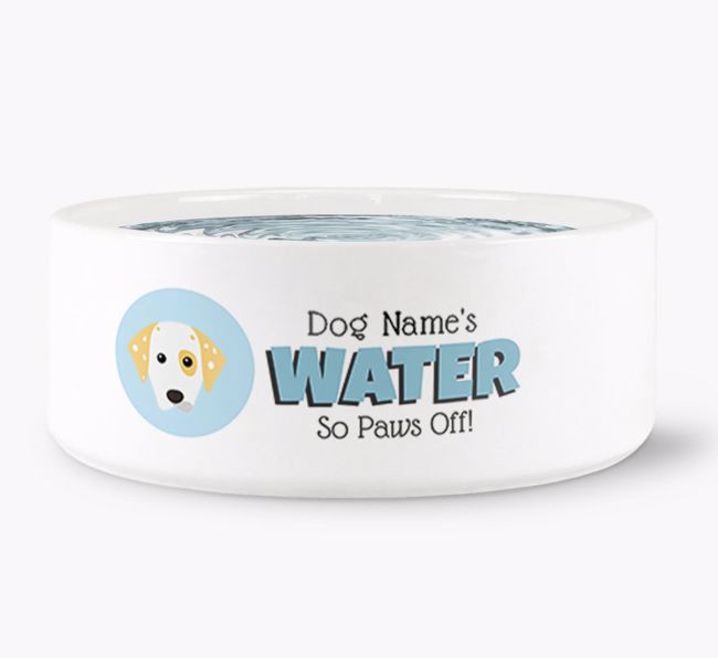 Personalised '{dogsName}'s Water' Bowl 